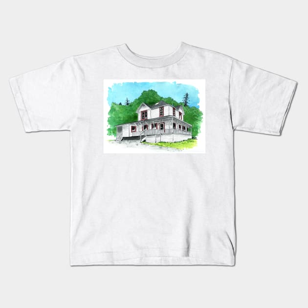 Goonie House Kids T-Shirt by ctupa